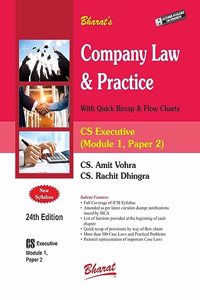 COMPANY LAW & PRACTICE 2023 [Paperback] CS Amit Vohra and CS Rachit Dhingra