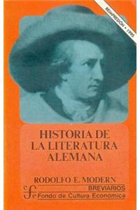 Historia de La Literatura Alemana