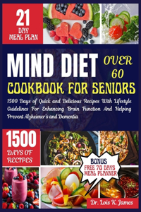 Mind Diet Cookbook For Seniors Over 60