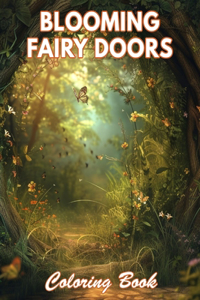 Blooming Fairy Doors Coloring Book