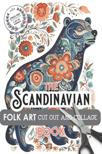 Scandinavian Folk Art Cut Out and Collage Book
