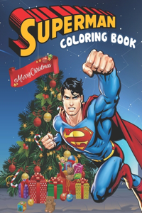 Superman Christmas Coloring Book