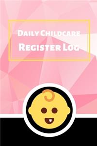 Daily Childcare Register Log