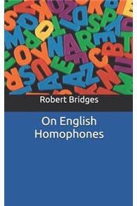 On English Homophones