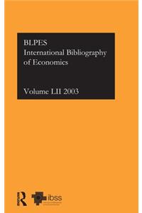 Ibss: Economics: 2003 Vol.52