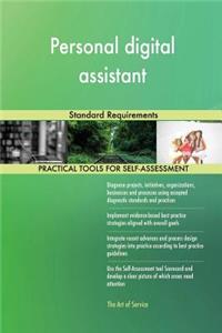 Personal digital assistant Standard Requirements