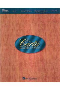 Carta Manuscript Paper No. 17 - Guitar