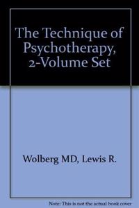 The Technique of Psychotherapy