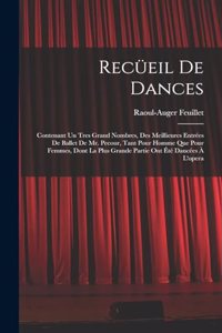 Recüeil De Dances