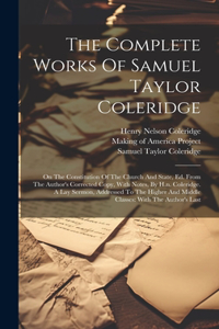 Complete Works Of Samuel Taylor Coleridge