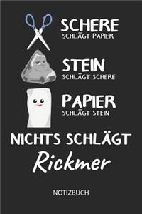 Nichts schlägt - Rickmer - Notizbuch
