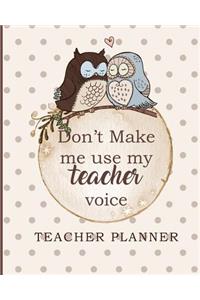 Teacher Planner