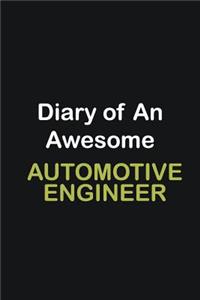 Diary of an awesome Automotive Engineer