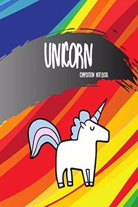 Unicorn Composition Notebook