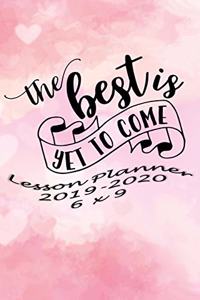 The Best Is Yet to Come