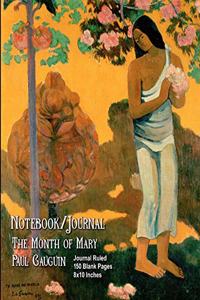 Notebook/Journal - The Month of Mary - Paul Gauguin