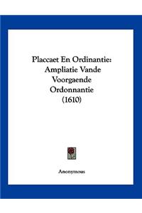 Placcaet En Ordinantie
