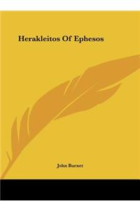 Herakleitos of Ephesos