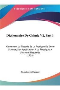 Dictionnaire de Chimie V2, Part 1