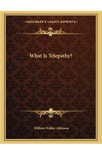 What Is Telepathy?