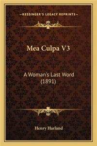 Mea Culpa V3: A Woman's Last Word (1891)