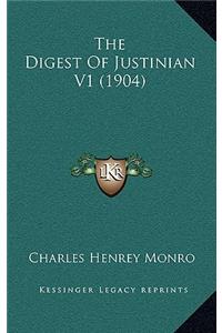 The Digest Of Justinian V1 (1904)