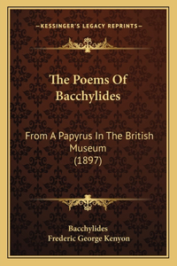 Poems Of Bacchylides