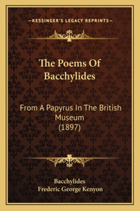 The Poems Of Bacchylides