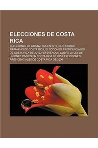 Elecciones de Costa Rica