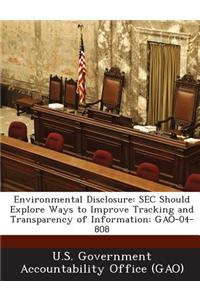 Environmental Disclosure