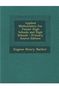 Applied Mathematics for Junior High Schools and High Schools