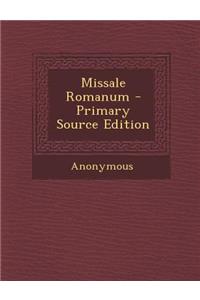 Missale Romanum