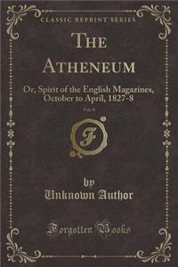 The Atheneum, Vol. 8