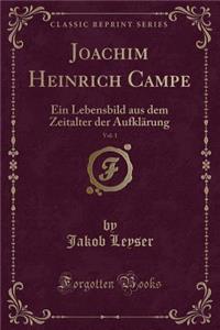 Joachim Heinrich Campe, Vol. 1