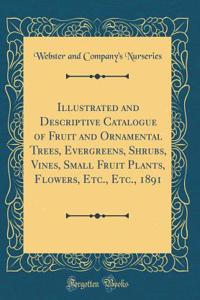 Illustrated and Descriptive Catalogue of Fruit and Ornamental Trees, Evergreens, Shrubs, Vines, Small Fruit Plants, Flowers, Etc., Etc., 1891 (Classic Reprint)