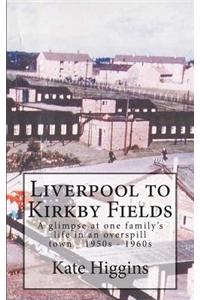 Liverpool to Kirkby Fields