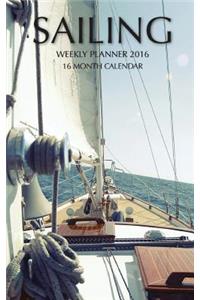 Sailing Weekly Planner 2016