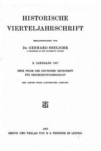 Historische vierteljahrschrift