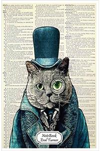Steampunk Cat Notebook