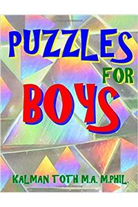 Puzzles for Boys: 133 Large Print Themed Word Search Puzzles