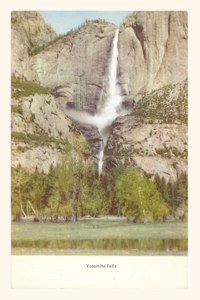 Vintage Journal Yosemite Falls, California