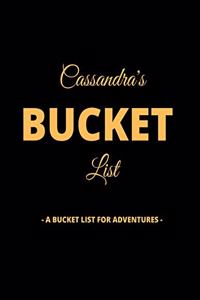 Cassandra's Bucket List