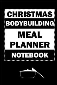 Christmas Bodybuilding Meal Planner Notebook
