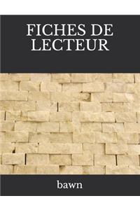 Fiches de Lecteur