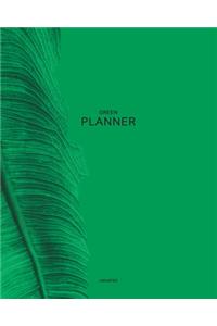 Undated Green Planner