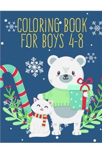 Coloring Book For Boys 4-8