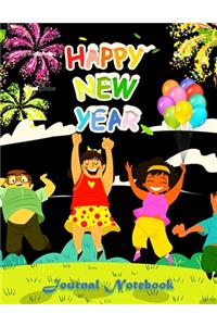 Happy New Year Journal Notebook