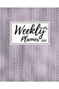 2020 Weekly & Monthly Planner
