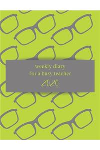 Weekly Diary for the busy teacher 2020