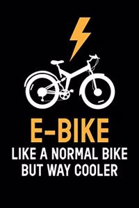 E-Bike Normal But Cooler